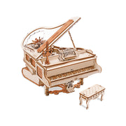 3D Wooden Puzzle Magic Piano Mechanical Music Box