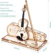 Puzzle 3D in legno modello Violino Capriccio