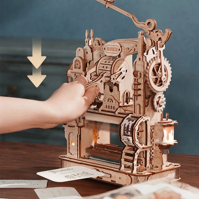 Printing Press 3D DIY Puzzle