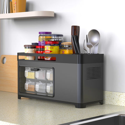 Multifunctional Storage Box For Kitchen Shelf