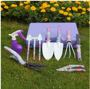 Bedrucktes 10-teiliges Gartenwerkzeug-Set zum günstigen Preis