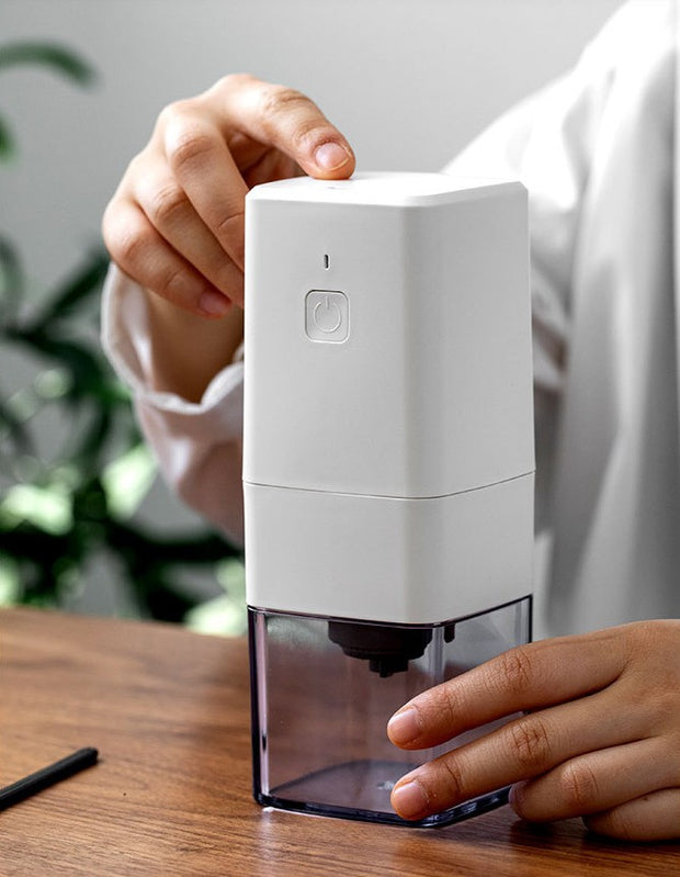 Square Electric Coffee Bean Grinder