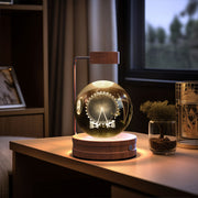 Crystal Ball Indoor Night Light