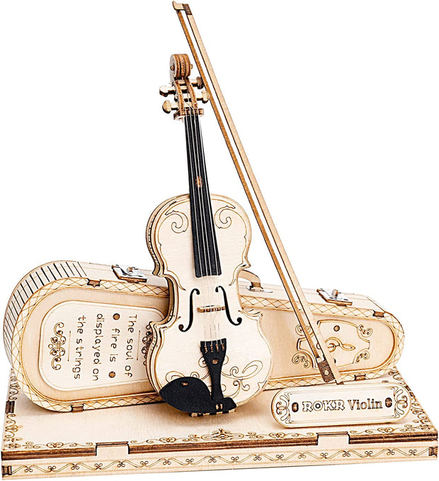 Puzzle 3D in legno modello Violino Capriccio