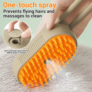 Pet Steamy Brush 3 In 1