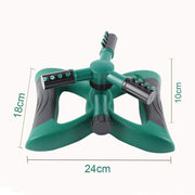 Three-prong Sprinkler For Lawn Greening Irrigation