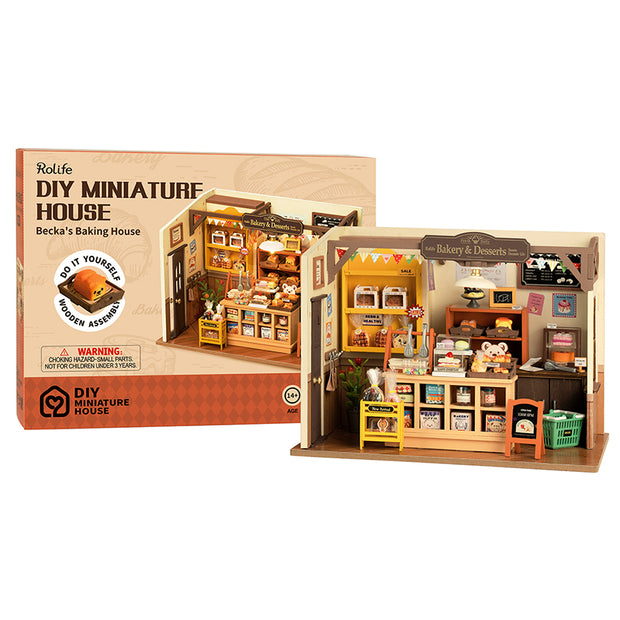 Rolife Beckas Backhaus DIY Miniaturhaus