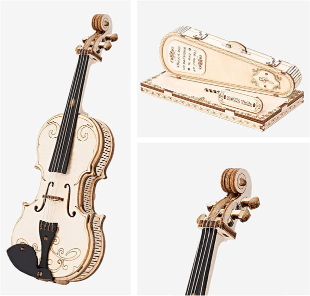 Violin Capriccio Model 3D Wooden Puzzle