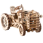 Mechanical Gear Drive Tractor Model Building Kit