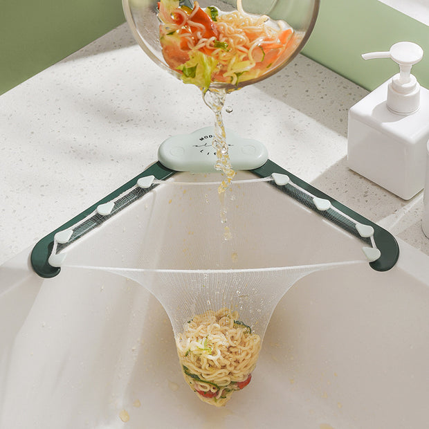 Creative Cloud Sink Drain Rack Kitchen Sink