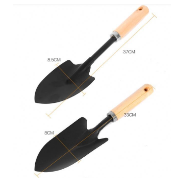 Garden Garden Tools Wooden Handle Rake Five Tooth Rake