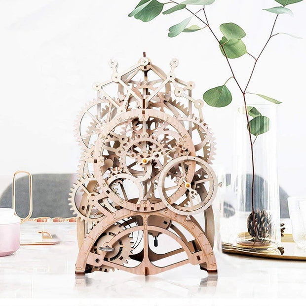 Pendulum Clock 170 Pcs 3D Wooden Puzzle