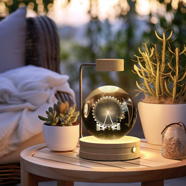 Crystal Ball Indoor Night Light