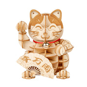 3D Wooden Plutus Cat Model