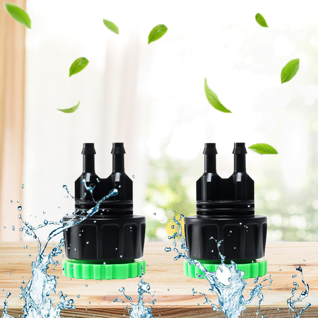 Adattatore per rubinetto standard con connettore per irrigazione per attrezzi da giardino