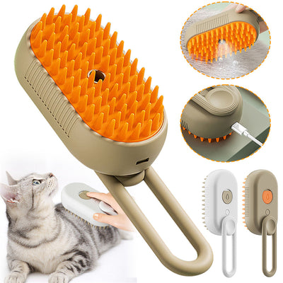 Pet Steamy Brush 3 In 1