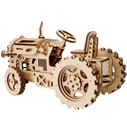 Mechanical Gear Drive Tractor Model Building Kit