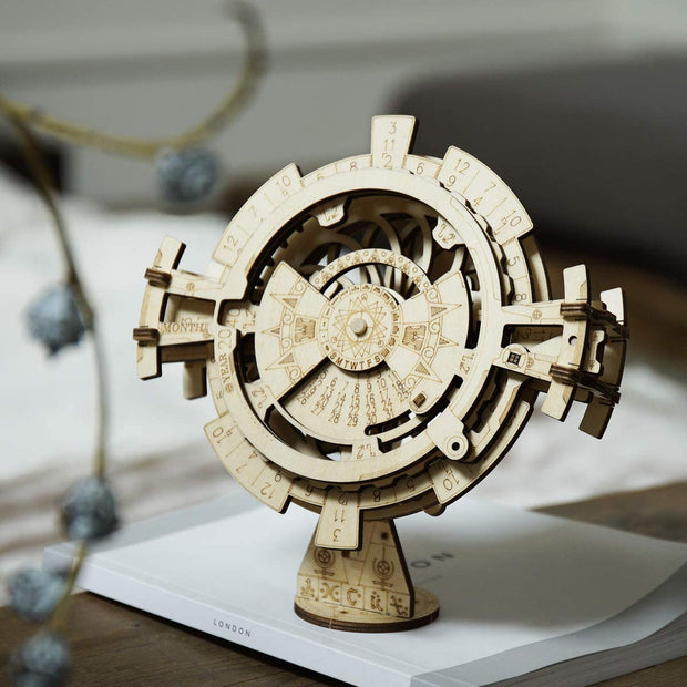 Perpetual Calendar 3D Wooden Puzzle