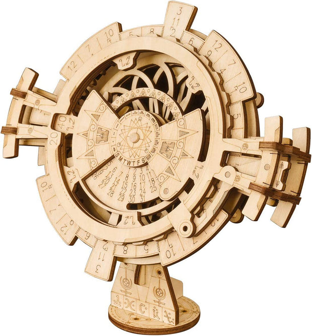 Perpetual Calendar 3D Wooden Puzzle