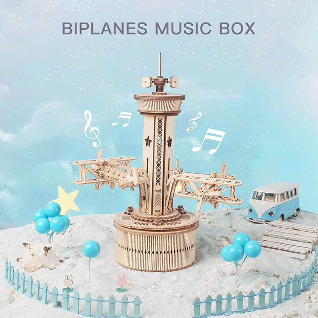 Airplane- Control Tower Wooden Puzzles For Adults