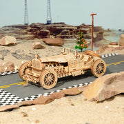 Vintage Vehicle Model 3D Wooden Puzzle