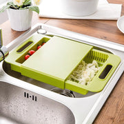 Multifunction Kitchen Chopping Blocks Sinks Drain Basket Cutting Board