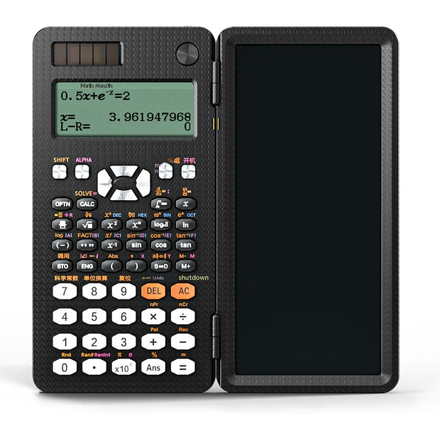 2 In 1 Foldable Calculators Handwriting Tablet