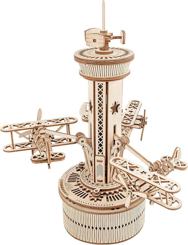 Airplane- Control Tower Wooden Puzzles For Adults