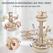 Airplane- Control Tower Wooden Puzzles For Adults