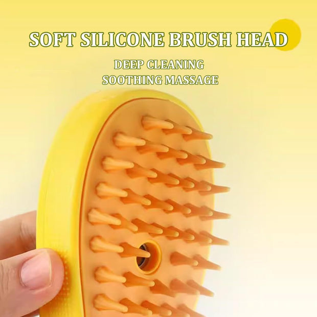 Pet Electric Spray Massage Comb Steam Brush