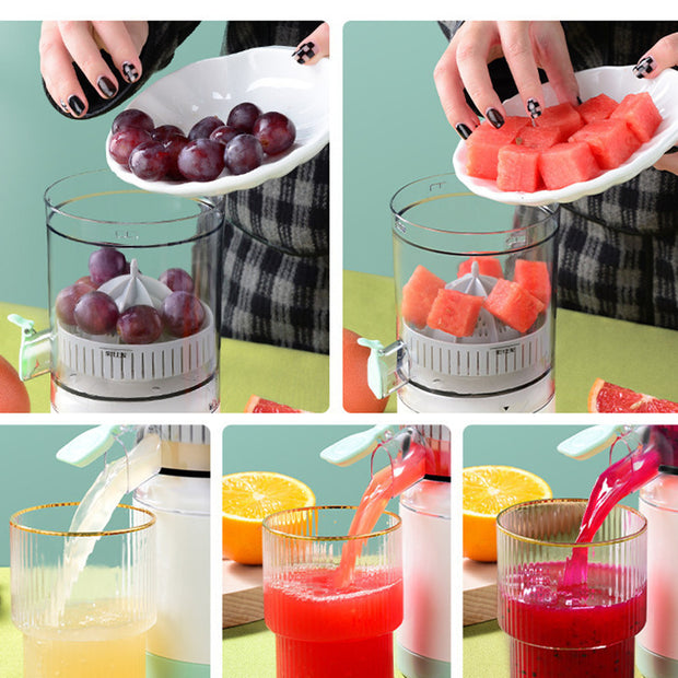 Mini Electric Juicer Mixer Extractors Usb Rechargeable