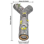 Tree Pattern Tunnel Pets Toy