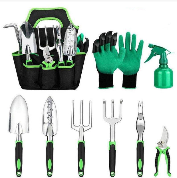 Garden Supplies 9-piece Aluminum Alloy Set