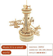 Airplane- Control Tower Wooden Puzzles For Adults