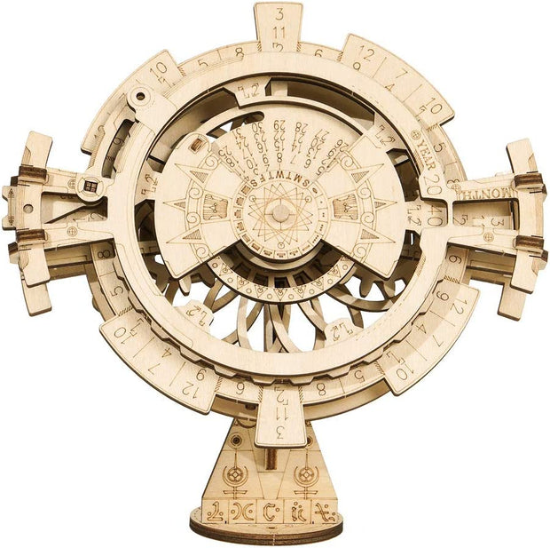 Perpetual Calendar 3D Wooden Puzzle