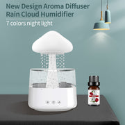 WholesaleRain Cloud Humidifier Water Drip Mushroom Rain Cloud Diffuser