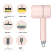 Electric Cleaning Dishwashing Brush  USB Rechargeable