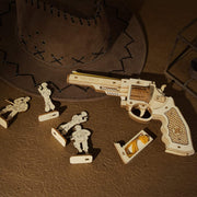 Wooden Puzzle Gun Toys