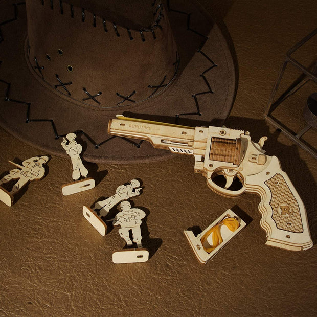 Wooden Puzzle Gun Toys