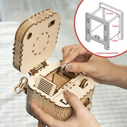 Treasure Box Creative 3D Wooden Puzzle Game