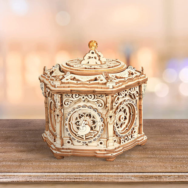 Mechanical Music Box Kit 3D Wooden Puzzle