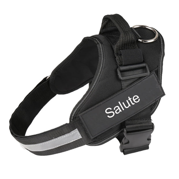 Personalized  Reflective Breathable Dog Harness