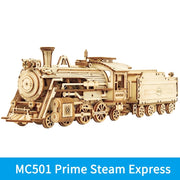 Vintage Vehicle Model 3D Wooden Puzzle