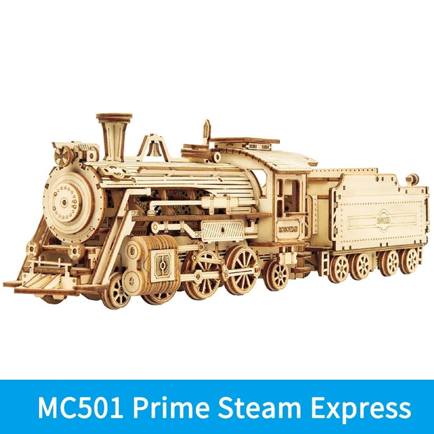 Vintage Vehicle Model 3D Wooden Puzzle