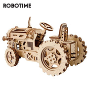 Mechanical Gear Drive Tractor Model Building Kit