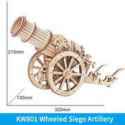 Siege Heavy Ballista 3D Wooden Puzzle War Game Assembly