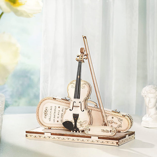 Puzzle 3D in legno modello Violino Capriccio