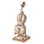 4 Kinds 3D Musical Instrument Wooden Puzzle DIY Game Assembly Saxophone